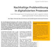 Nachhaltige Problemlösung in digitalisierten Prozessen